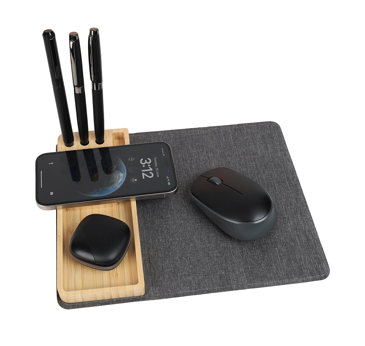 JOTTER - RPET Mousepad with Wireless Charger